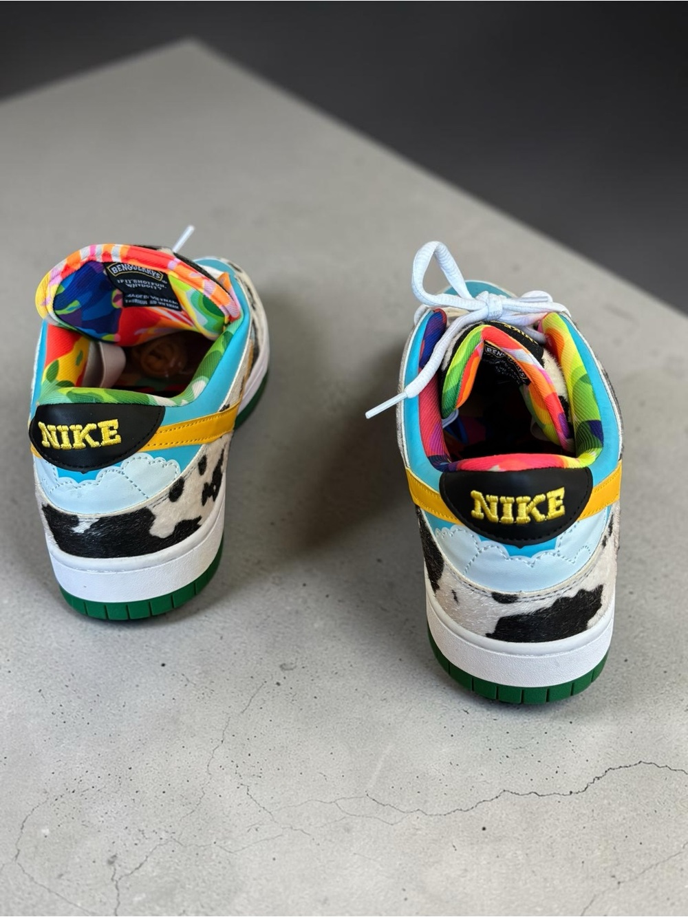 Nike SB Dunk Low Chunky Dunky collaboration Ben & Jerry's Men’s 13.5 New No Box - Picture 8 of 12